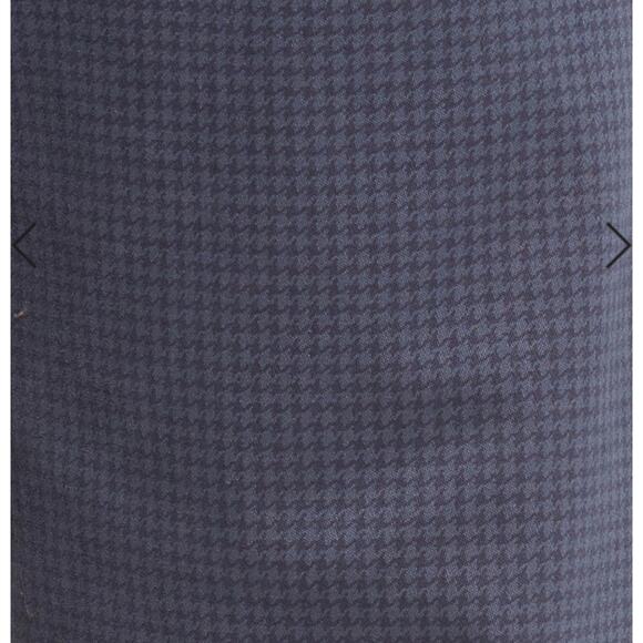 AG The Everett  SUD Slim Straight Leg Blue Black Houndstooth Pants 30x32 - Picture 6 of 12